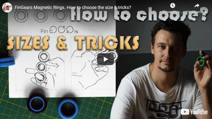 How to choose the size & tricks - Fingears